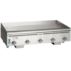 207-VCCG60ISLP 60" Gas Griddle w/ Thermostatic Controls - 1" Steel Plate, Liquid Propane