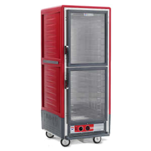 001-C539HDC4 Full Height Insulated Mobile Heated Cabinet w/ (17) Pan Capacity, 120v