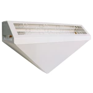477-WS95WHT Wall Mount Decorate Insect Light Trap w/ Glueboard - 1800 sq ft Range, White