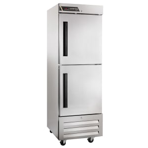 206-CLBM23RHSL 27" One Section Reach In Refrigerator, (2) Left Hinge Solid Doors, 115v