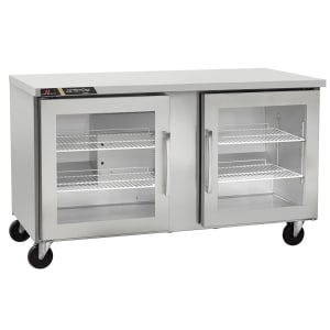 206-CLUC36RGDRR 36" W Undercounter Refrigerator w/ (2) Sections & (2) Doors, 115v