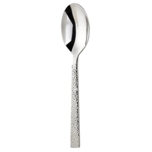 324-B327STBF 9" Serving Spoon with 18/0 Stainless Grade, Chef's Table Hammered Pattern