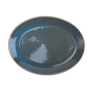 324-F1493020355 11" Oval Terra Verde Platter - Porcelain, Dusk