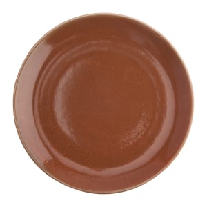 324-F1493025123 7" Round Terra Verde Plate - Porcelain, Cotta
