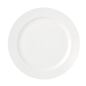 324-L5800000140 9 1/4" Round Verge Plate - Porcelain, Warm White
