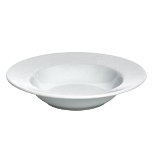 324-L5803050740 9 1/2 oz Round Ivy Flourish Soup Bowl - Porcelain, Bright White