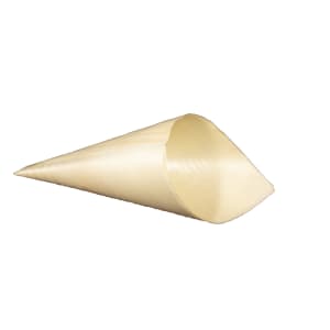 524-VTCN05 5" Disposable Wooden Serving Cone