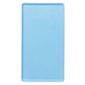 144-1219D518 Rectangular Dietary Tray - For Patient Feeding, 12" x 19", Robin Egg Blue