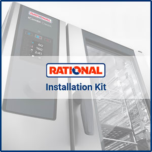 Rational iCombi Pro 20 Pan Half-Size Natural Gas Combi Oven - 208/240V, 1  Phase