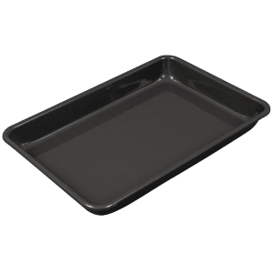 225-41854 1/8 Eighth Size Bun / Sheet Pan - 9" x 6" x 1", 16 gauge Aluminum, AMERICOAT®