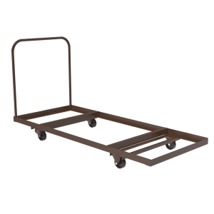 228-T307201 Table Truck w/ (16) Folding Table Capacity, Steel, Brown