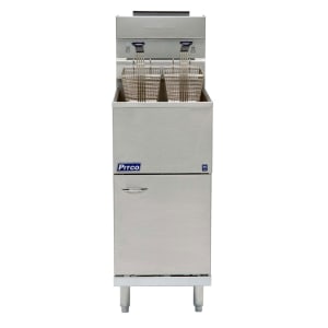 169-45CSNG Gas Fryer - (1) 50 lb Vat, Floor Model, Natural Gas