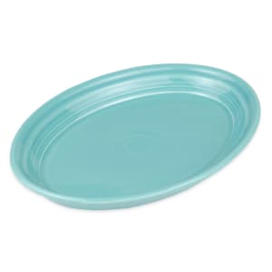 179-456107 9 5/8" x 6 3/4" Oval Fiesta Platter - China, Turquoise