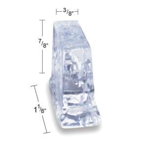 Manitowoc Ice IY-0324A-B-420 350-lb/Day Half Cube Ice Maker w/ 310-lb Bin, Air Cooled, 115v