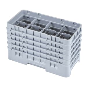 144-17HS958151 Camrack Glass Rack - (5)Extenders, 17 Compartment, Soft Gray