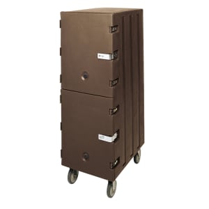 144-1826DBCSP131 Camcart® Insulated Food Carrier w/ (26) Pan Capacity, Security Package, Brown