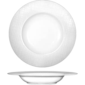 129-DR3 10 oz Round Dresden™ Soup Bowl - Porcelain, Bright White