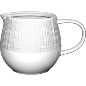 129-DR100 10 oz Dresden™ Creamer - Porcelain, Bright White