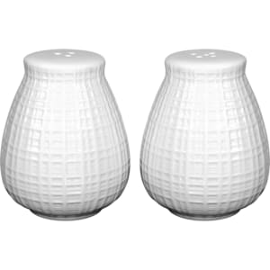 129-DR101 2 5/8" Salt & Pepper Shaker Set - Porcelain