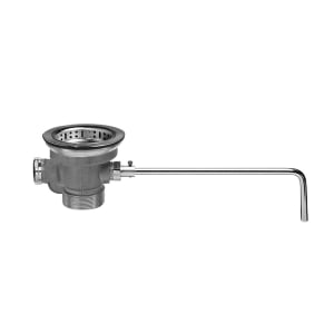 696-22411 Waste Valve w/ Locking Basket Strainer, Brass