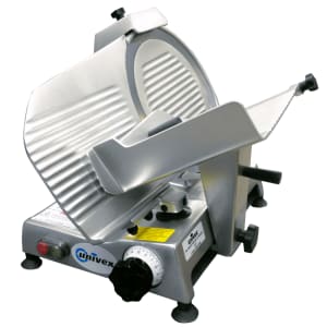 071-4612115 Manual Meat & Cheese Slicer w/ 12" Blade, Belt Driven, Aluminum, 1/4 hp