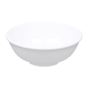 701-B725PBW 24 oz Round Melamine Pasta/Salad Bowl, White