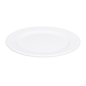 701-D1075PLW 10 3/4" Round Melamine Dinner Plate, White