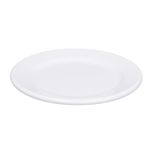 701-D612PLW 6 1/2" Round Melamine Dessert Plate, White