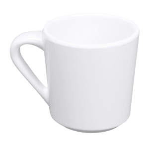 701-DCW 10 oz Melamine Mug, White