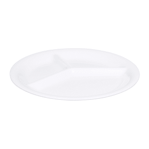 701-DC103W 10" Round Melamine Dinner Plate, White