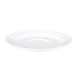 701-D60W 5 3/4" Round Melamine Saucer, White
