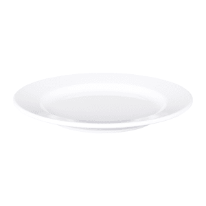 701-D659W 6 1/2" Round Melamine Saucer, White