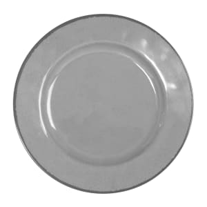 701-D1025MG 10 1/2" Round Melamine Dinner Plate, Gray