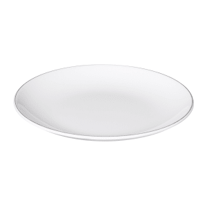 701-D1109LW 9" Round Melamine Dinner Plate, White