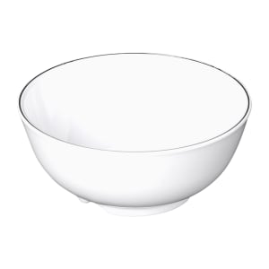 701-KD504LW 9 oz Round Melamine Bowl, White