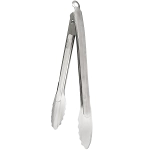 165-12916 11.8"L Stainless Utlity Tongs