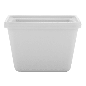 284-ML148W 28 oz Salad Crock, Melamine, White