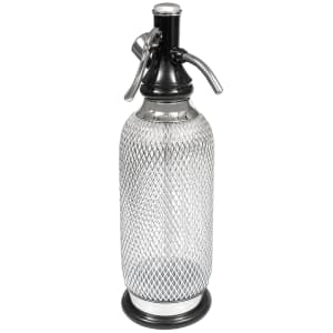 061-106001 1 qt Classic Soda Siphon - Plastic, Silver