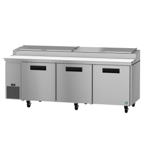 Hoshizaki PR93A 93&quot; Steelheart Pizza Prep Table w/ Refrigerated Base, 115v
