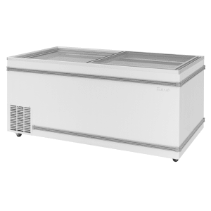 083-TFS25FN 69" Mobile Chest Freezer w/ (33) Baskets - White, 115v