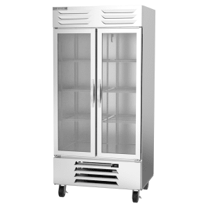 118-FB35HC1G 40" Two Section Reach In Freezer - (2) Glass Doors, 115v