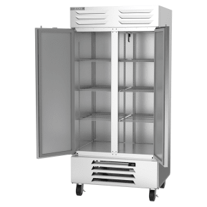 118-FB35HC1S 40" Two Section Reach In Freezer - (2) Solid Doors, 115v