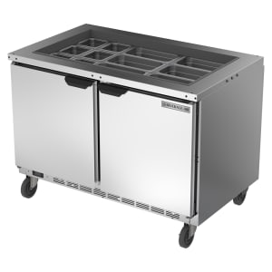 118-SPE48HC18S 48" Cold Food Bar - (18) Pan Capacity, Floor Model, Stainless Steel