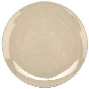 284-BAM12075 10 1/2" Round Melamine Dinner Plate, Beige