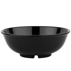 284-B24BK 24 oz Round Melamine Pasta Bowl, Black