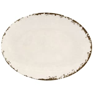 284-OP1518TC 15" x 11" Oval Ossle Platter - Melamine, Tuscan