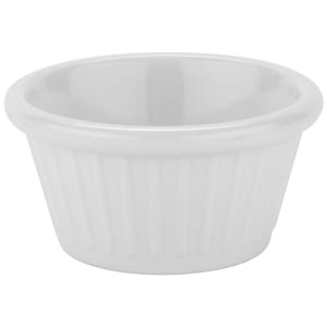284-F625W 2 oz Melamine Ramekin, White