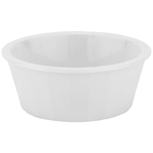 284-ER020W 2 3/4" Round Ramekin w/ 2 oz Capacity, Plastic, White