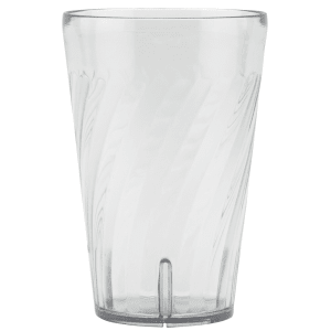 284-22241CL 24 oz Clear Textured Plastic Tumbler