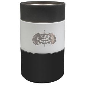 543-1030 Non Tipping Can Cooler for 12 oz Standard Cans - White